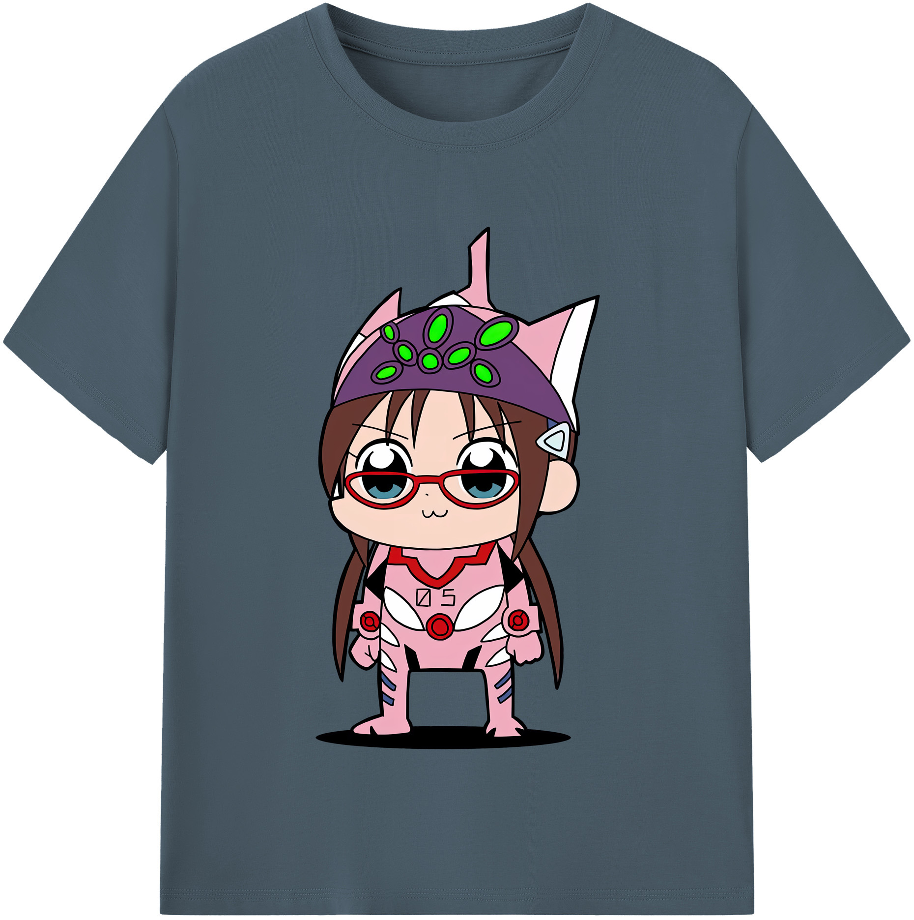 （画像用） EVA 新世紀エヴァンゲリオン 綿100％半袖Tシャツ（フロントプリント）